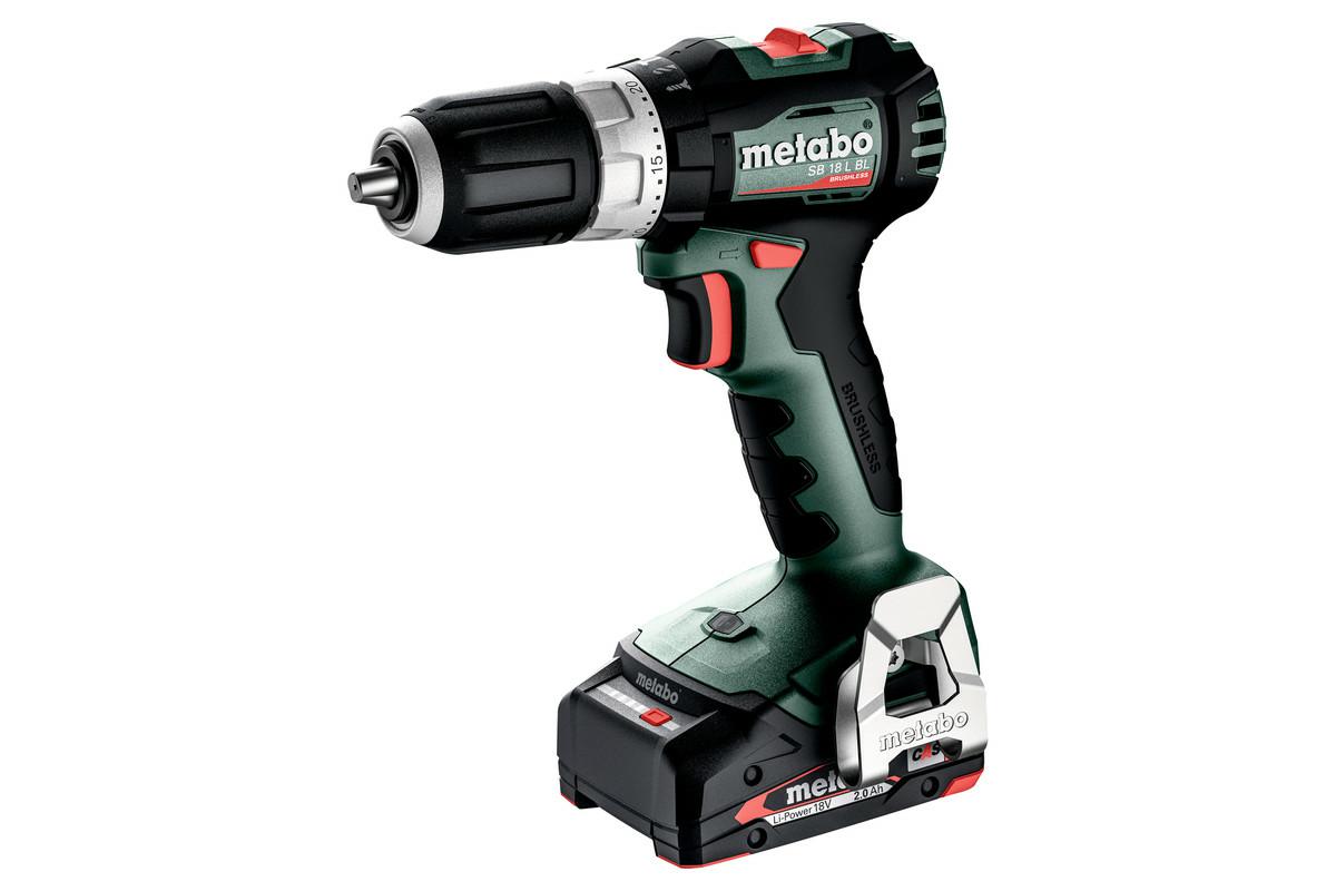 Дриль-шуруповерт Metabo UD.SB 18 L BL 65/28 Нм, ударний, 2 акумулятори 2 Ач