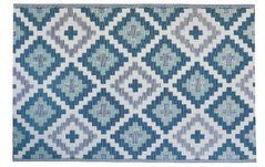 Ковер для балкона и террасы Wires Blue 160х230 см водостойкий UV-стойкий&nbsp;MOODME