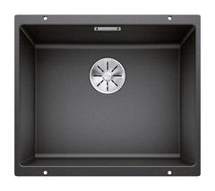 Кухонна мийка Blanco SUBLINE 500-U 523432 антрацит - граніт, підвісна