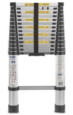 Алюминиевая телескопическая лестница 4.4 м Geko G02446