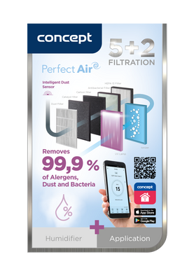 Воздухоочиститель со увлажнителем Perfect Air&nbsp;60 м2 Concept CA3000