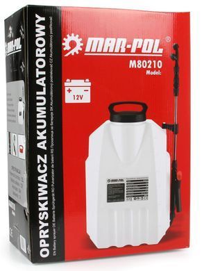 Обприскувач ранцевий акумуляторний 12л Mar-Pol M80210