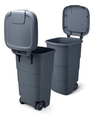 Сміттєвий бак для вулиці&nbsp;95 л на колесах&nbsp;Wheeler&nbsp;PROSPERPLAST