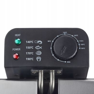 Фритюрниця 3л 1800-2200 Вт HEINRICH'S HFR 8210