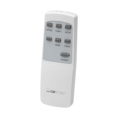 Портативний кондиціонер Wi-Fi Clatronic CL 3716 Voice Control чорний