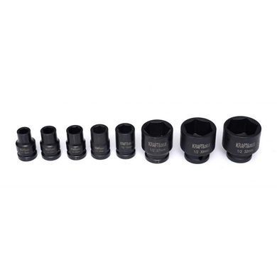 Набір ударних головок 1/2" 10-32 мм 16 шт Kraft&Dele KD11762