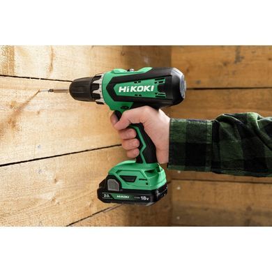 HIKOKI ВИКРУТКА 18V DS18DF БЕЗ КЛЮЧА 53Nm 2x2,0Ah