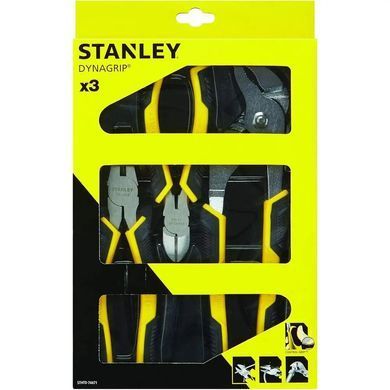 Набір плоскогубців і кусачок Stanley Control-Grip STHT0-74471, 3 шт. STHT0-74471