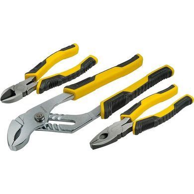Набір плоскогубців і кусачок Stanley Control-Grip STHT0-74471, 3 шт. STHT0-74471