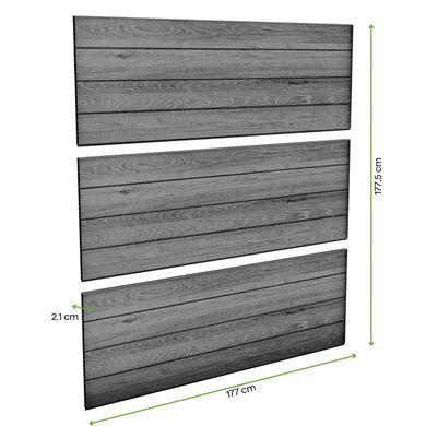 Комплект панелей для огорожі DECO Ashwood 3 шт Keter