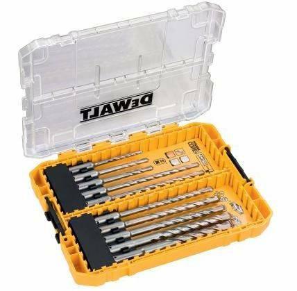 Набор буров SDS Plus DEWALT, комплект 10 шт. для перфораторов