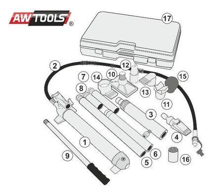 AWTOOLS 10 - ТОННЫЙ ГИДРАВЛИЧЕСКИЙ РАЗБРАСЫВАТЕЛЬ