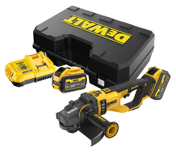 Угловая шлифмашина Dewalt DCG460X2 54V FlexVolt