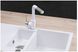 Кухонна гранітна мийка зі зливом Concept dg205c60wh біла
