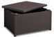 Стіл з шухлядою для зберігання коричневий Arica Box Keter