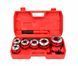 AWTOOLS РІЗЬБОНАРІЗУВАЧ ДЛЯ ТРУБ 6шт.1/4", 3/8",1/2", 3/4", 1", 1-1/4" НАБІР ВАЛІЗА