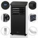 Портативний кондиціонер Wi-Fi Clatronic CL 3716 Voice Control чорний
