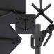 Зонт садовый подвесной 310 см антрацит LIFE 310 SIDE Doppler