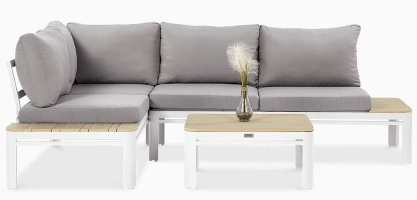Садовий комплект меблів для тераси Raymond White White Focus Garden