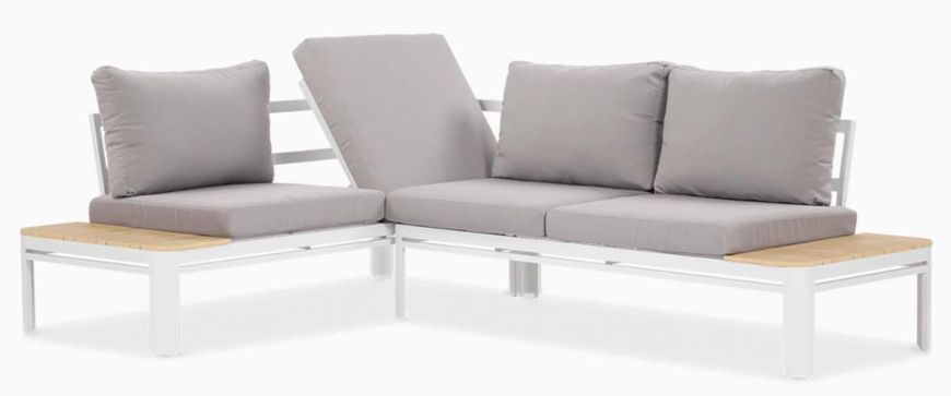 Садовий комплект меблів для тераси Raymond White White Focus Garden