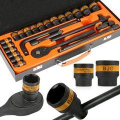 Набір ключів торцевих 24 шт. 1/2 BJC 10-32MM Marpol M58231