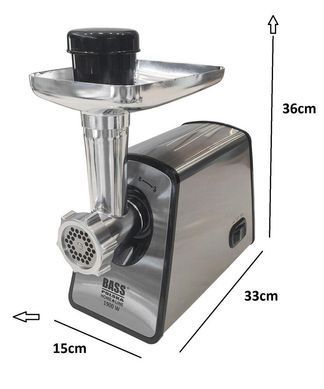 Мясорубка многофукциональная 6 в 1 Bass Polska BH 10243 с ломтерезкой