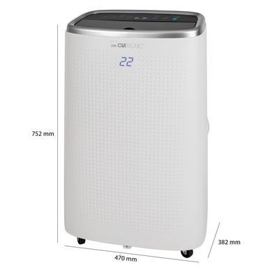 Портативний кондиціонер Wi-Fi Clatronic CL 3716 Voice Control білий