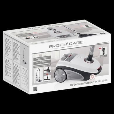 Пилосос мішковий 600 Вт ProfiCare PC-BS 3041