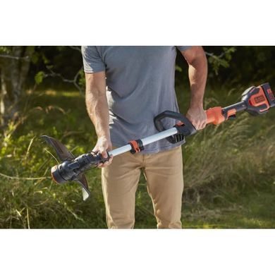 Тример акумуляторний безщітковий, BLACK+DECKER BCSTE636L1-QW