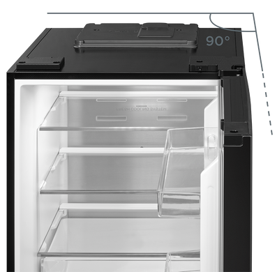 Комбінований холодильник Concept black lk6460bc