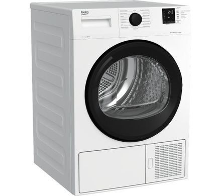 Сушильна машина Beko DS8412WPB - 52,1 см - тепловий насос - 8 кг