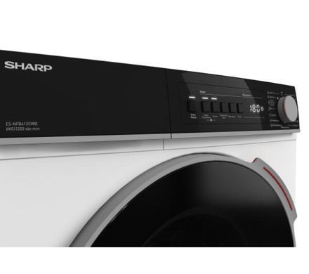 Пральна машина Sharp ES-NFB612CWB-PL - 6кг