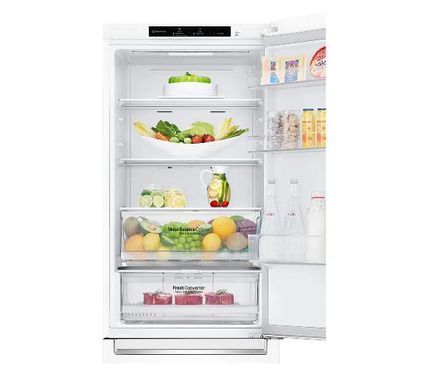 Холодильник LG GBB61SWGCN1 Full No Frost - 186 см - висувний ящик з контролем вологості