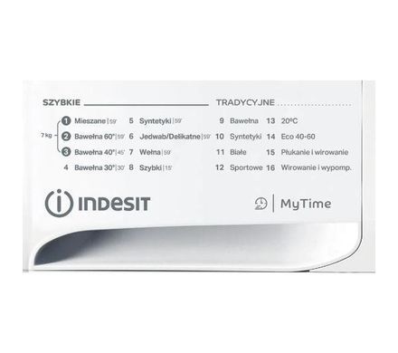 Пральна машина Indesit MTWA 71252 W PL - 7 кг