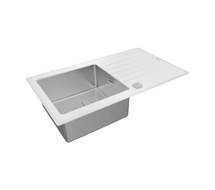 Кухонная мойка Teka Diamond RS15 1B 1D 86 - белый