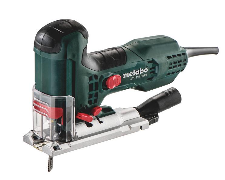 Лобзик Metabo STE 100 Quick 710 Вт, пропил дерева до 100 мм