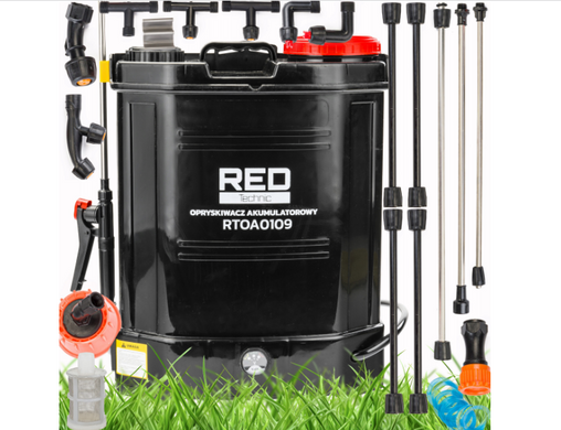 Аккумуляторный опрыскиватель 16 л Red Technic RTOA0109