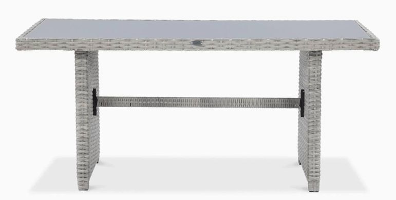 Комплект садових меблів із техноротанга Salo Stone Grey