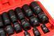 Набор ударных торцевых головок 1/2" 8-32 мм 35 шт Mar-Pol M58275