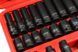Набор ударных торцевых головок 1/2" 8-32 мм 35 шт Mar-Pol M58275