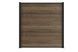 Комплект панелей для забора DECO Walnut 3 шт для сада и террасы Keter