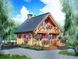 Коттедж для отдыха 80 м&sup2; ALIAS, 2 этажа с балконом Nordenwood