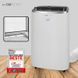 Портативний кондиціонер Wi-Fi Clatronic CL 3716 Voice Control білий