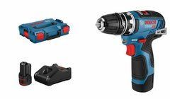 BOSCH ШУРУПОВЕРТ 12V GSR 12V-35 FC 2x3,0Ah 35/20Nm СМЕННЫЕ ГОЛОВКИ +GFA 12-B LB