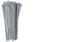 4.6X500MM/100PCS зажимы из нержавеющей стали YATO.