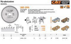CMT ПИЛА HM 315x30x3,2/2,2 Z=72N ... ПОПЕРЕЧНЕ РІЗАННЯ, ОЗДОБЛЮВАЛЬНЕ