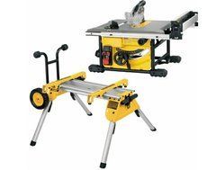 Настільна пила Dewalt 1850 вт 210 мм Dwe7485 + робочий стіл De7400