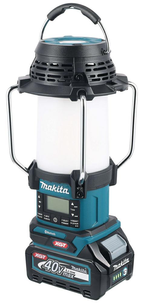 Аккумуляторное радио Makita MR009GZ XGT 40V с фонарем, FM/DAB+, Bluetooth