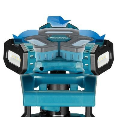 Аккумуляторная строительная зональная лампа телескопическая MAKITA DML814 BODY