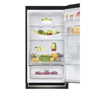 Холодильник LG GBF61BLHMN Full No Frost - 186 см з диспенсером для води